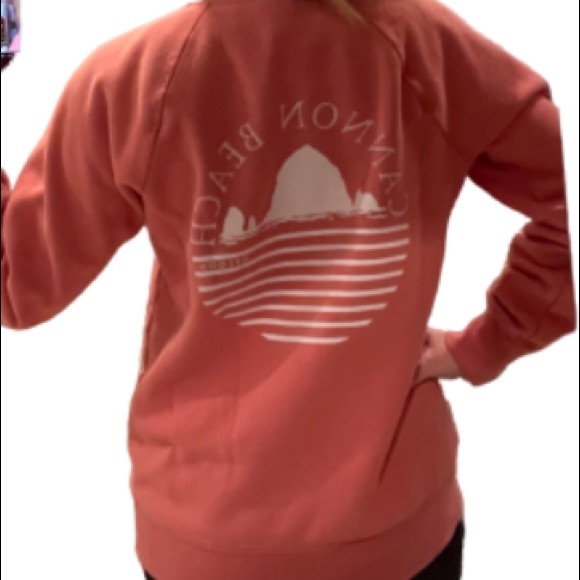OUTTA TOWN Cannon Beach, Oregon Crewneck Sweatshirt size XS - Picture 5 of 7